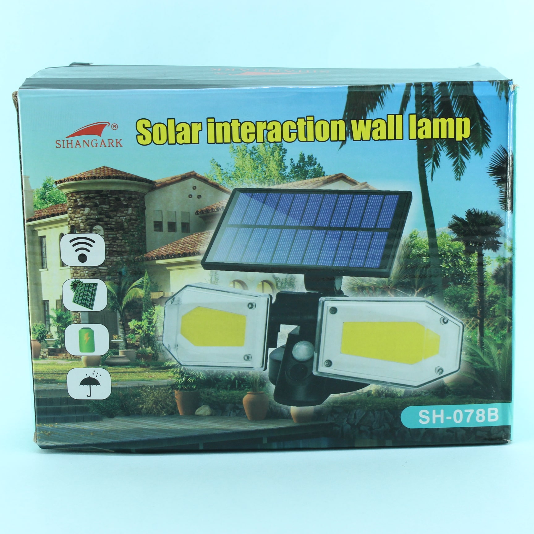 Reflector con panel solar 1500 LM