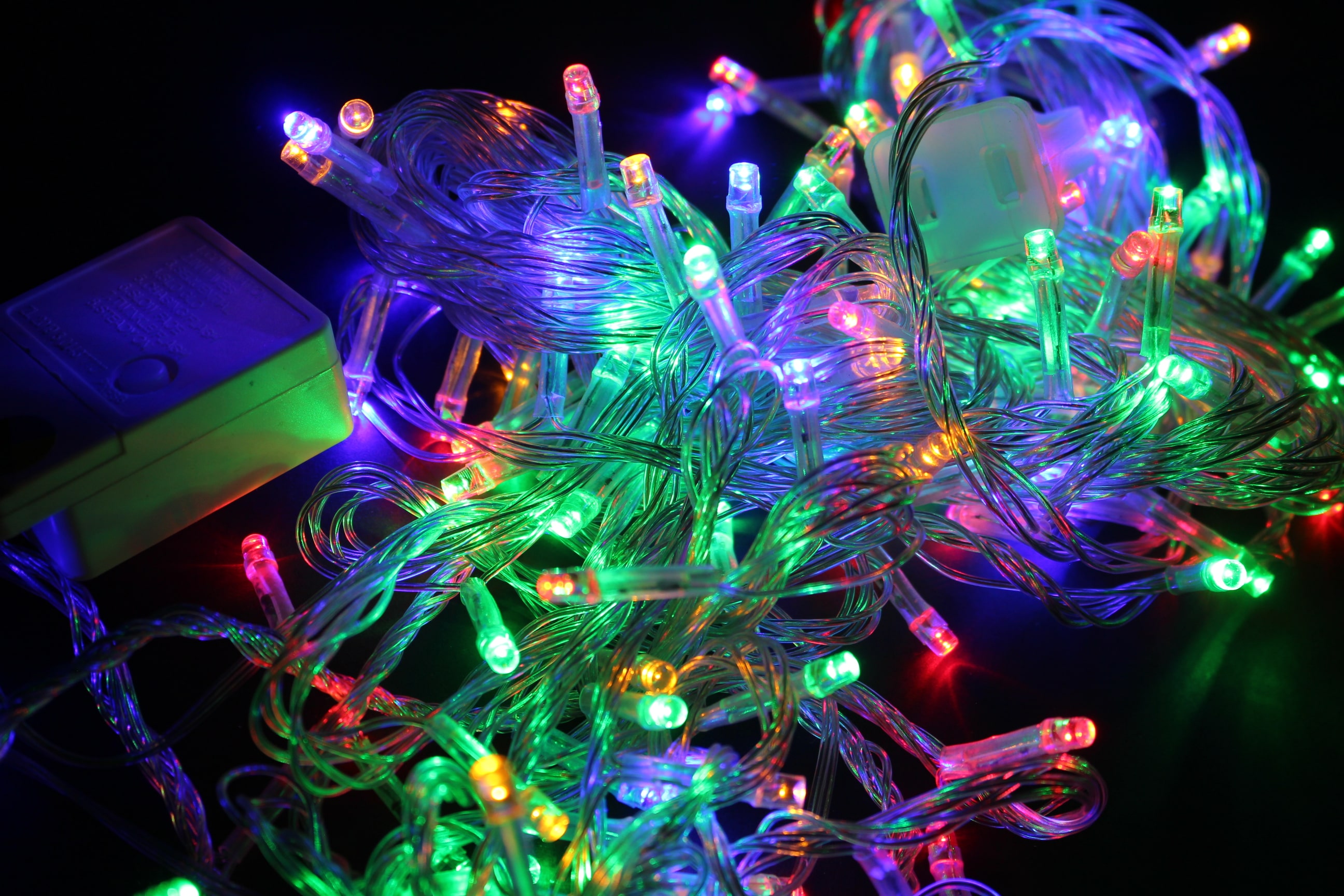 Extensión de luces x 100 Bombillos Mult