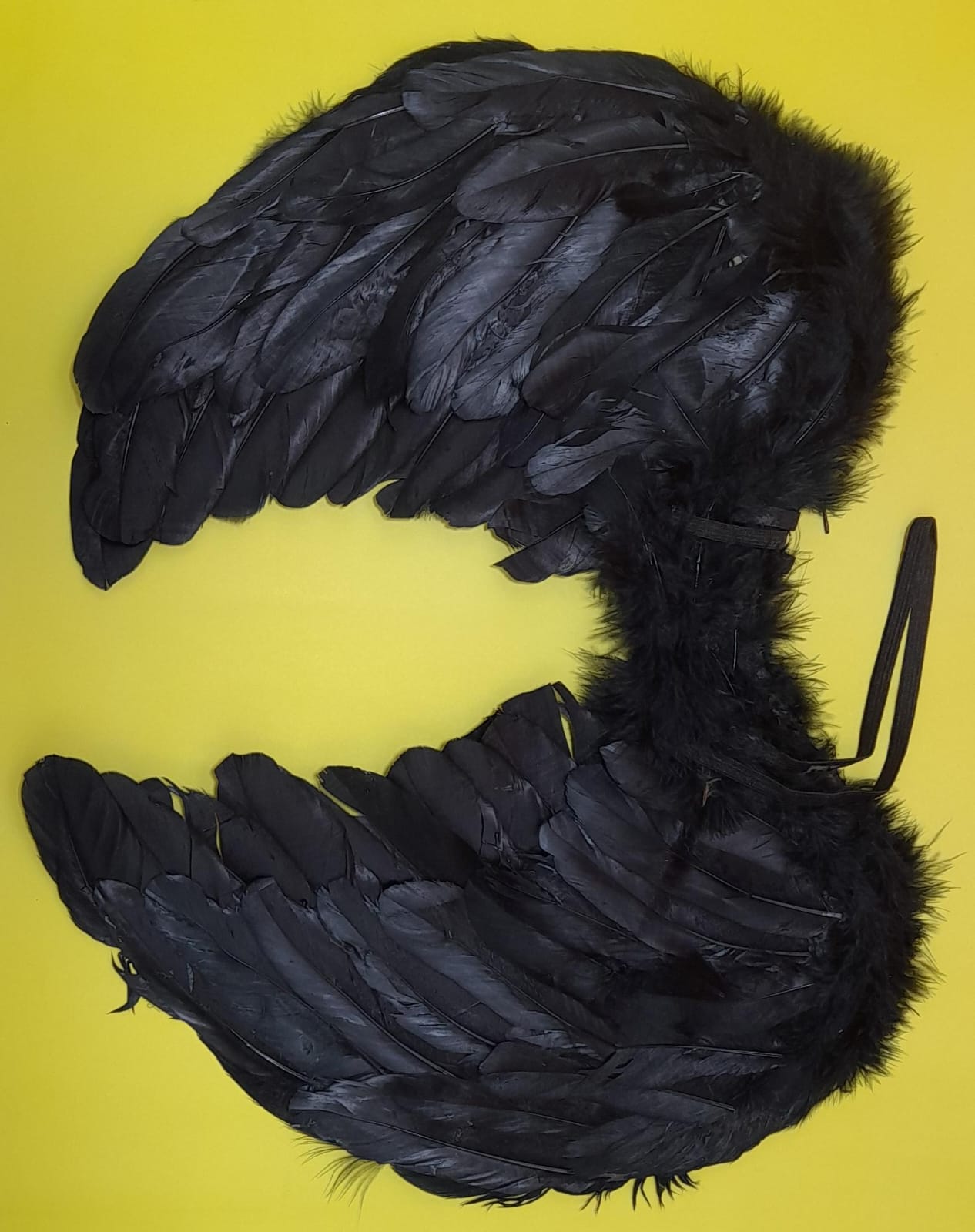 Alas de ángel pequeñas NEGRAS