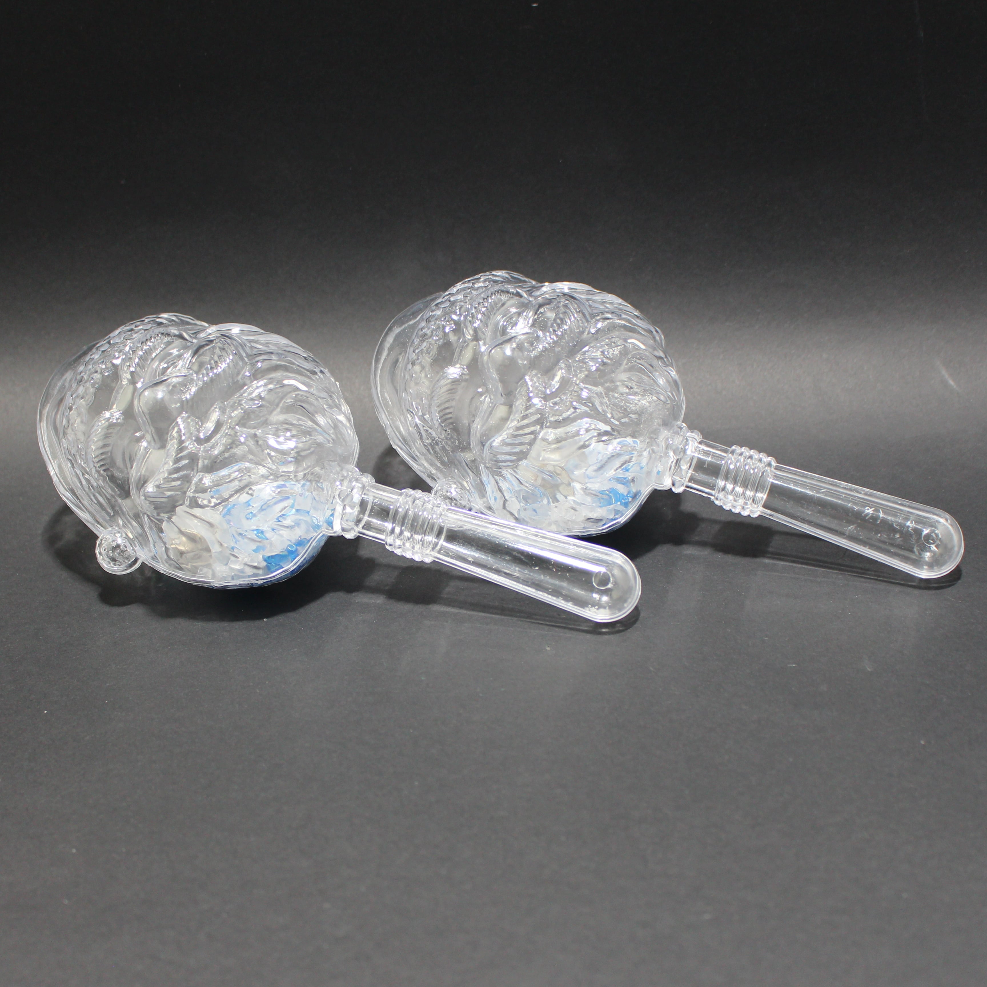 MARACA PAPA NOEL CON LUCES