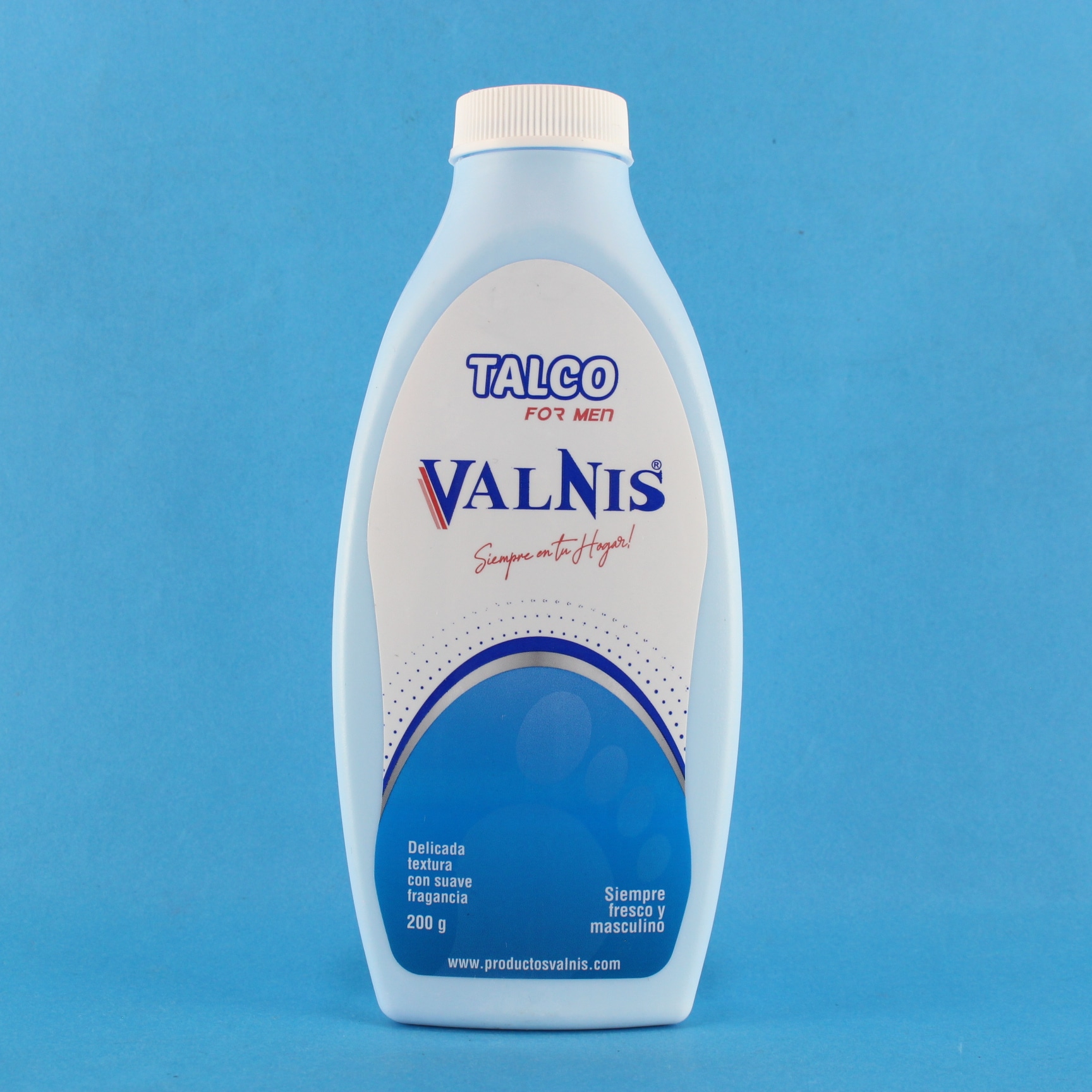 Talcos valnis x200gr para hombre