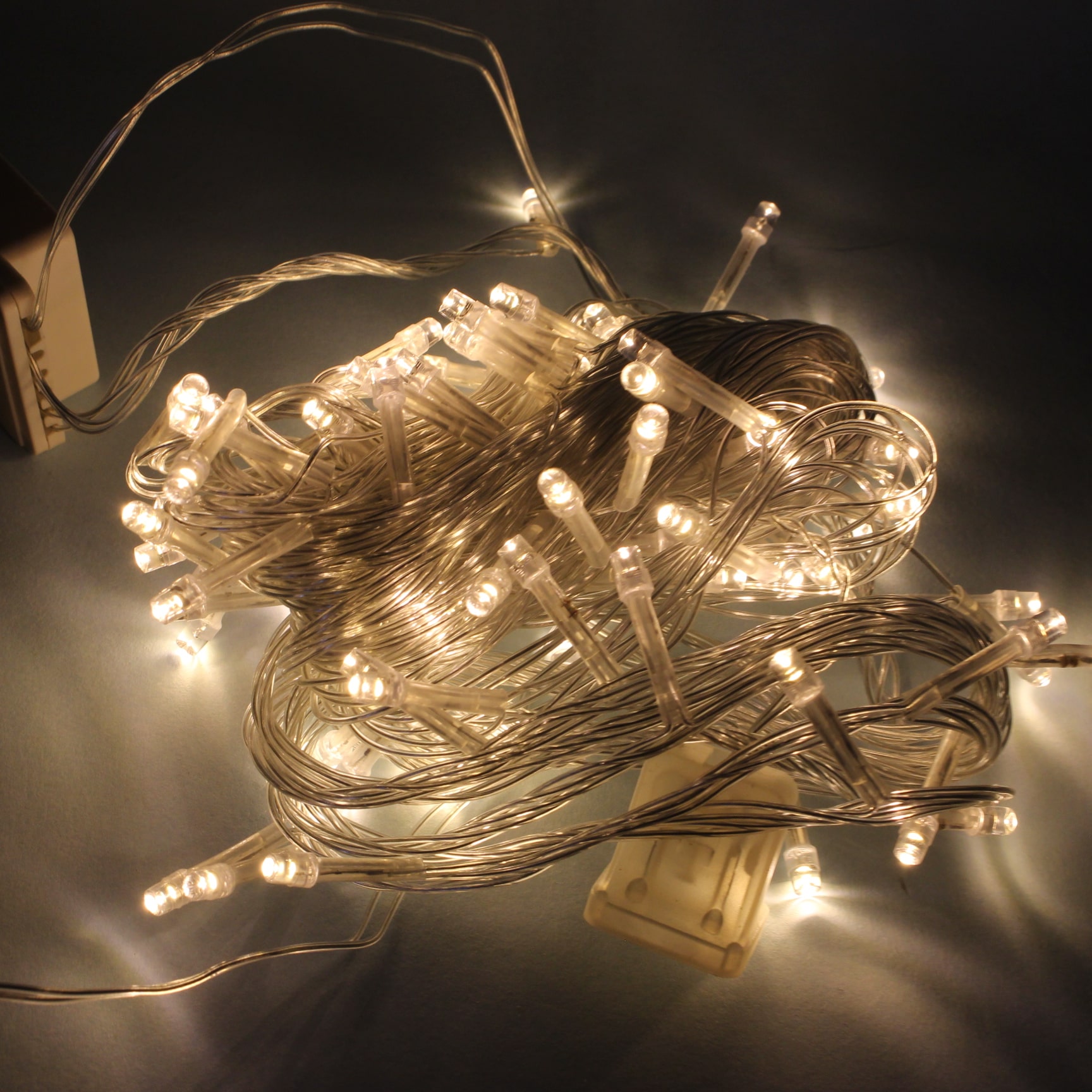 luz led x 100 en bolsa cable balanco /