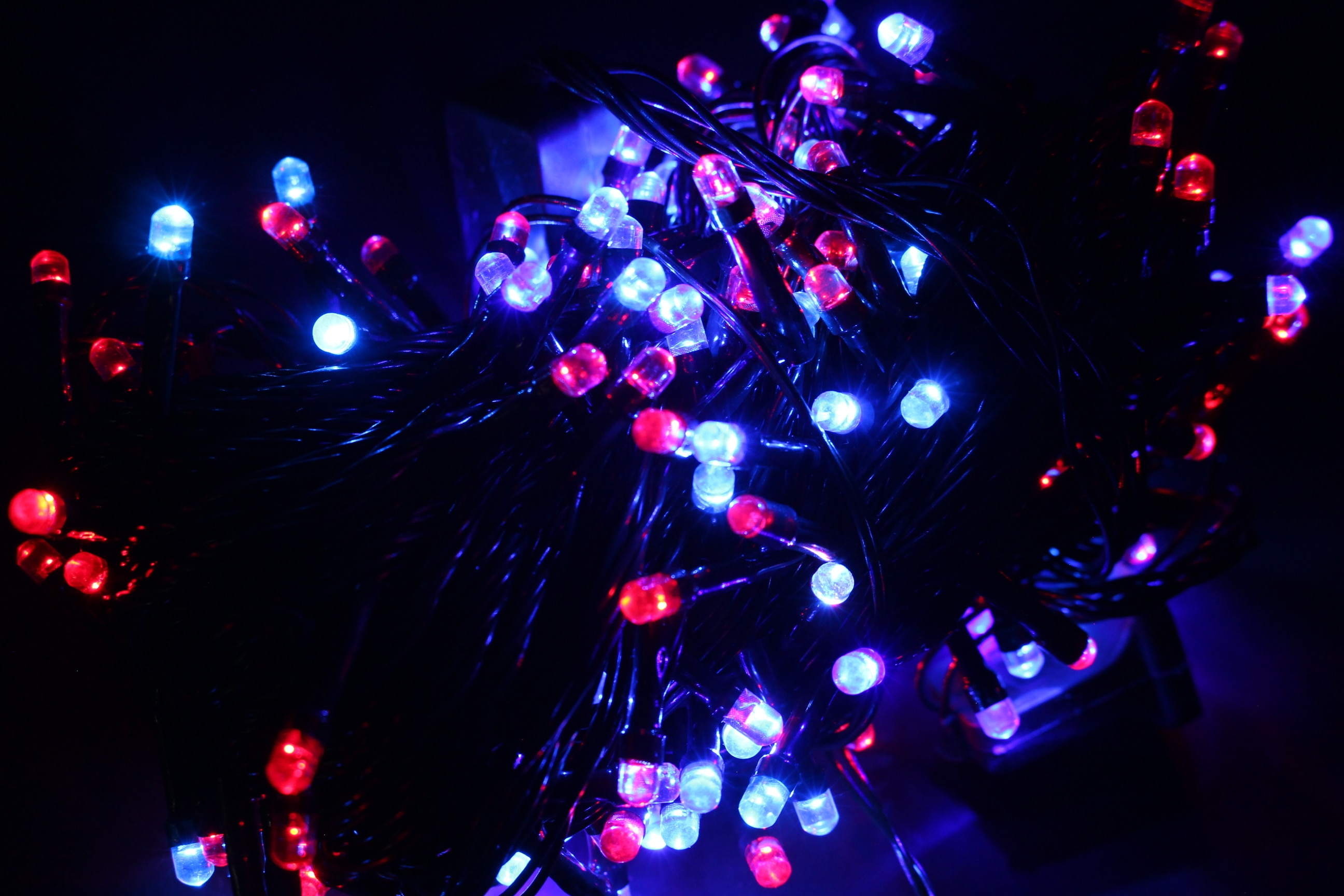 Extensión de luces x 200 Bombillos Rojo