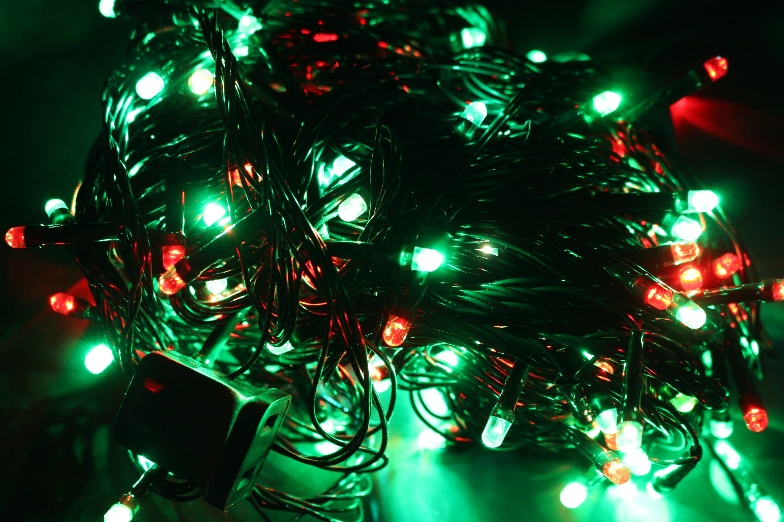 Extensión de luces x 200 Bombillos Rojo