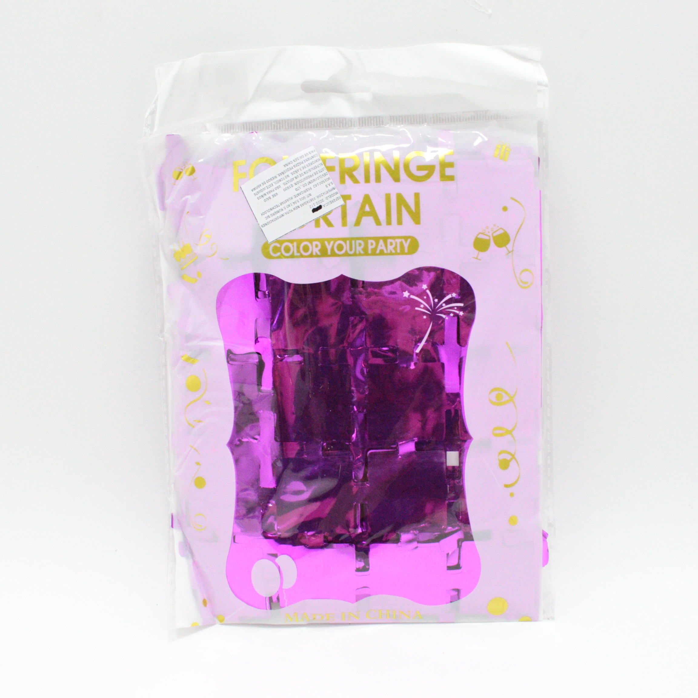 Miniatura 2 de CORTINA DECORATIVA CUADROS MORADA