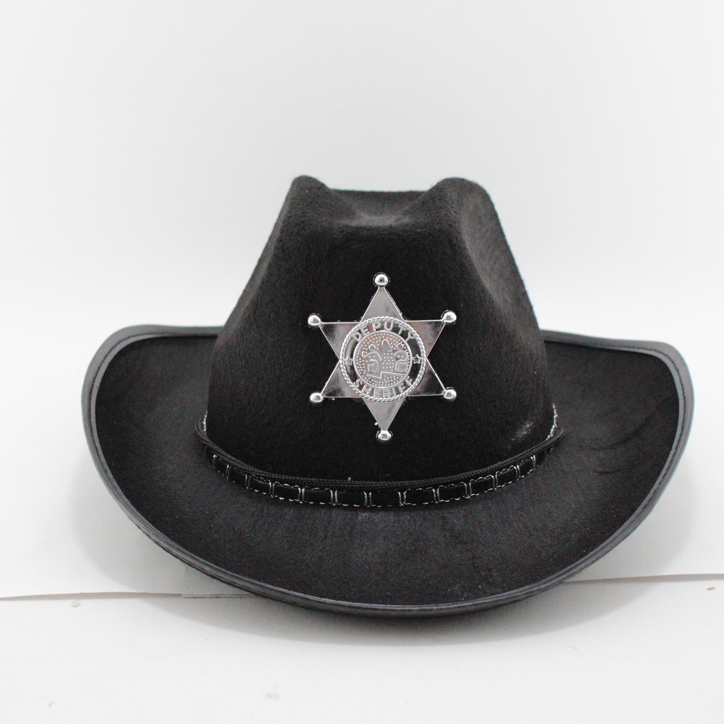 SOMBRERO VAQUERO SHERIFF NEGRO