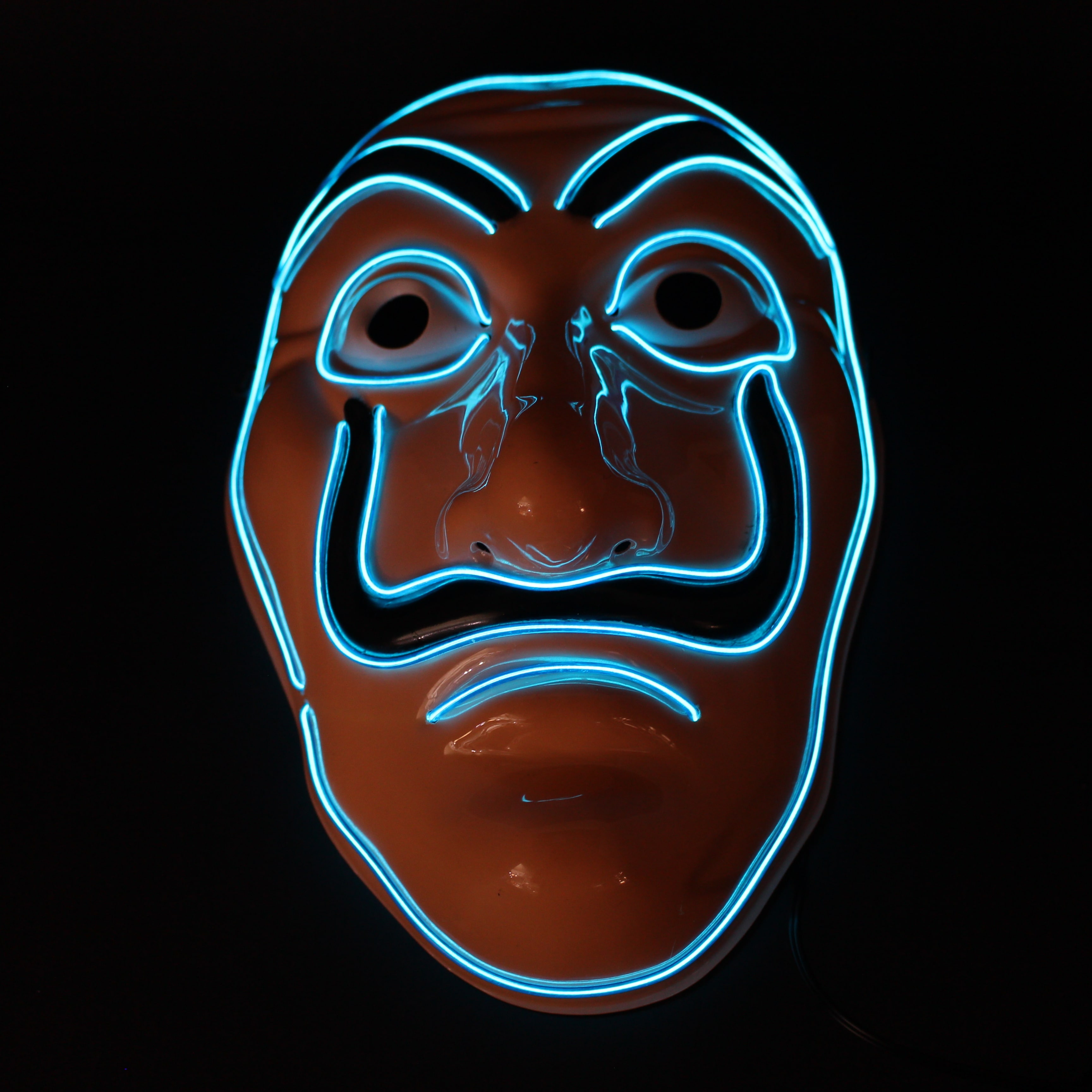 Mascara Casa de Papel con luz