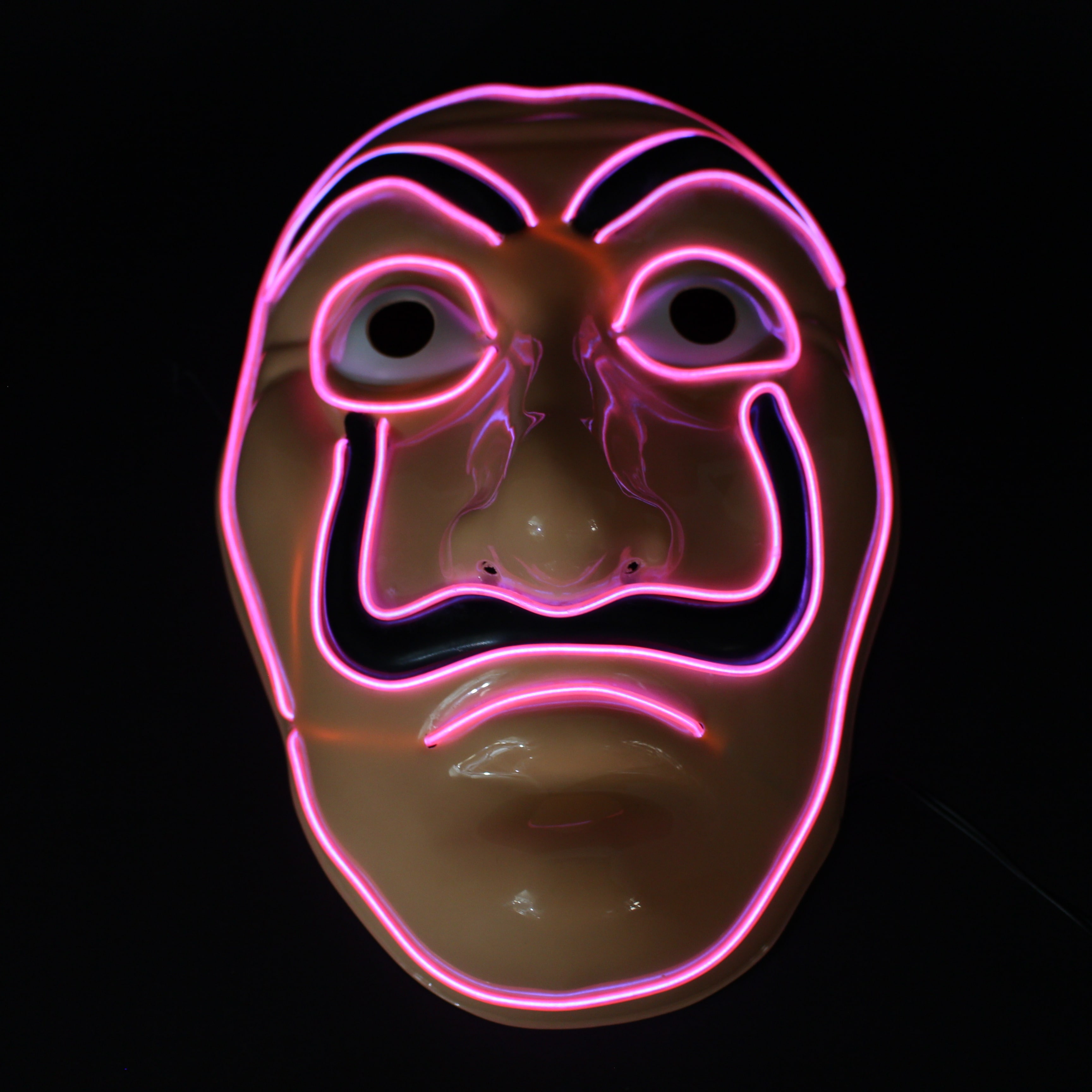 Miniatura 2 de Mascara Casa de Papel con luz