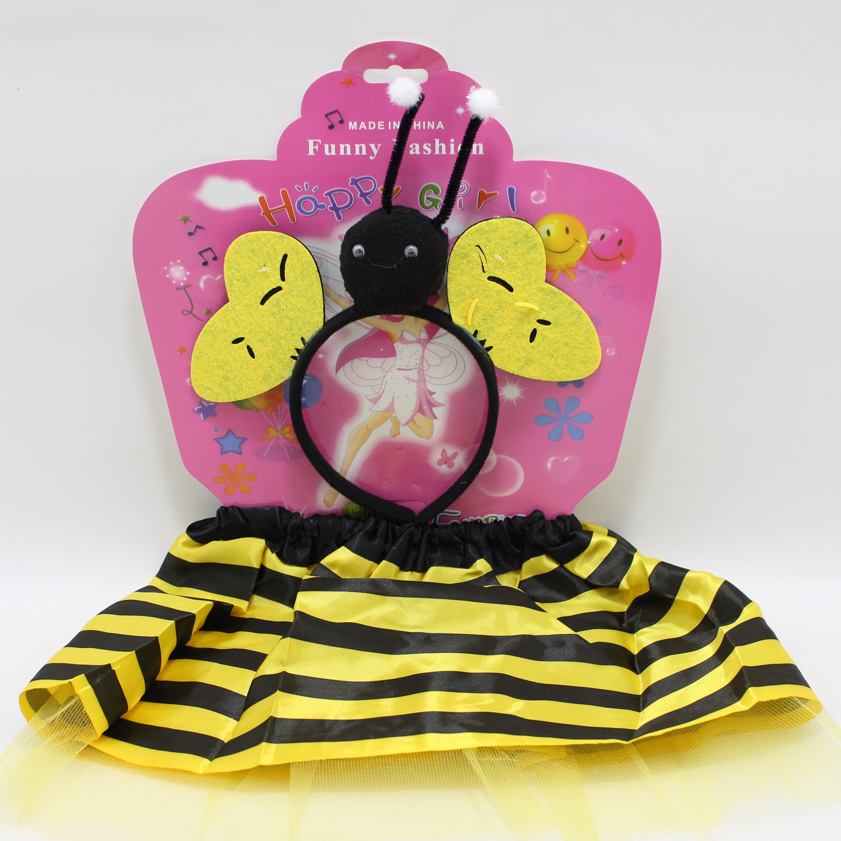Tutu de abeja con Diadema