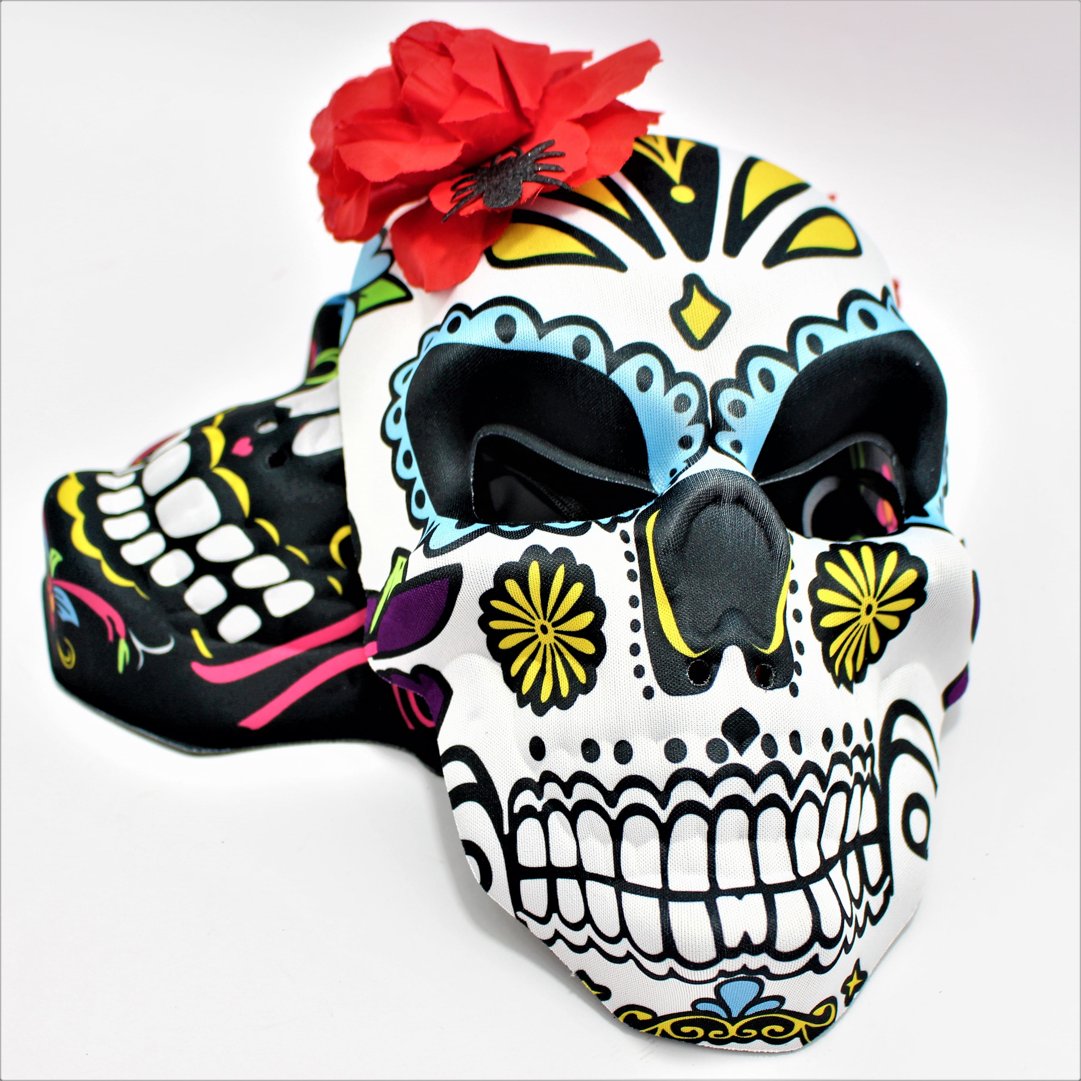 Miniatura 3 de Mascara Catrina con Rosa