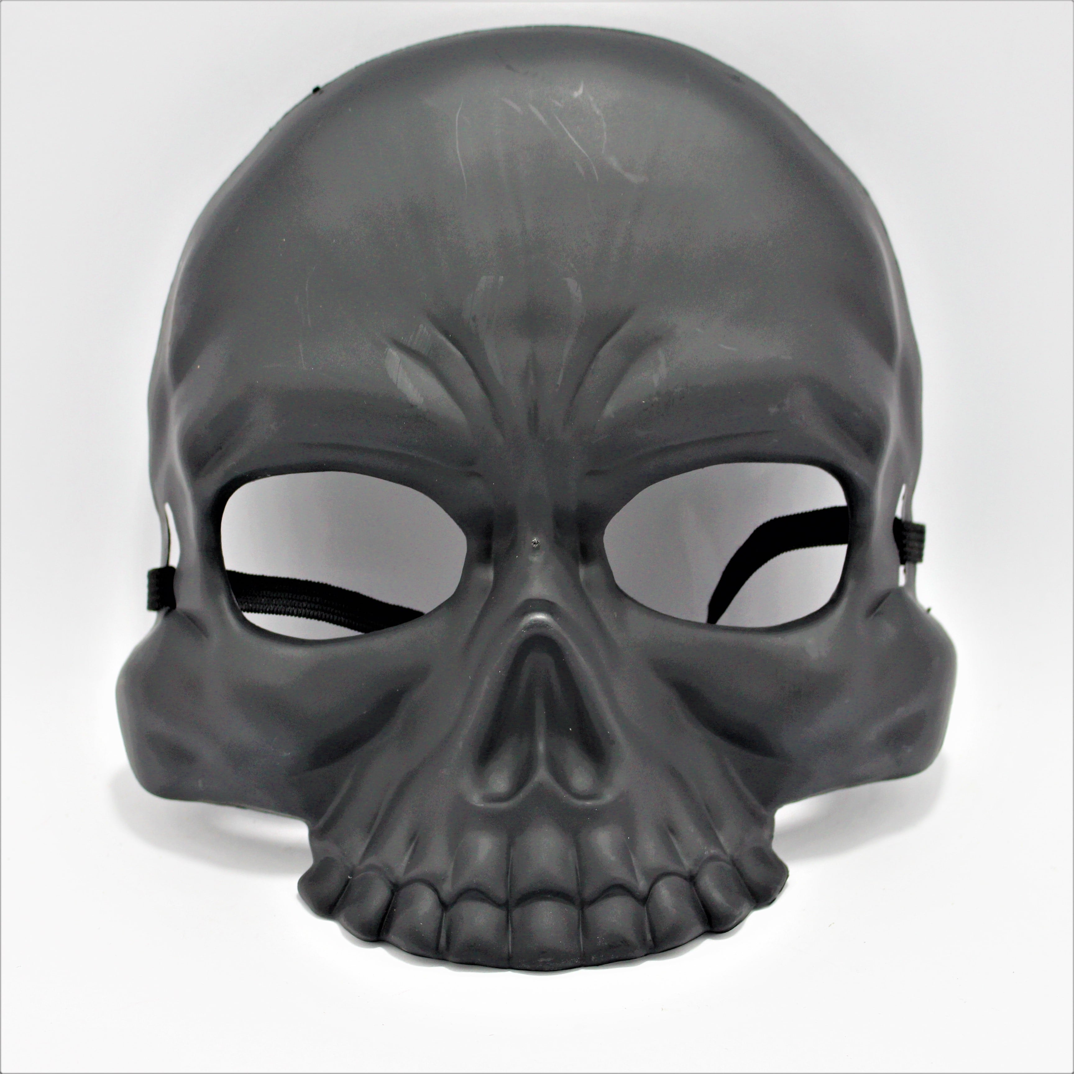 Mascara Calavera Negra y Blanca