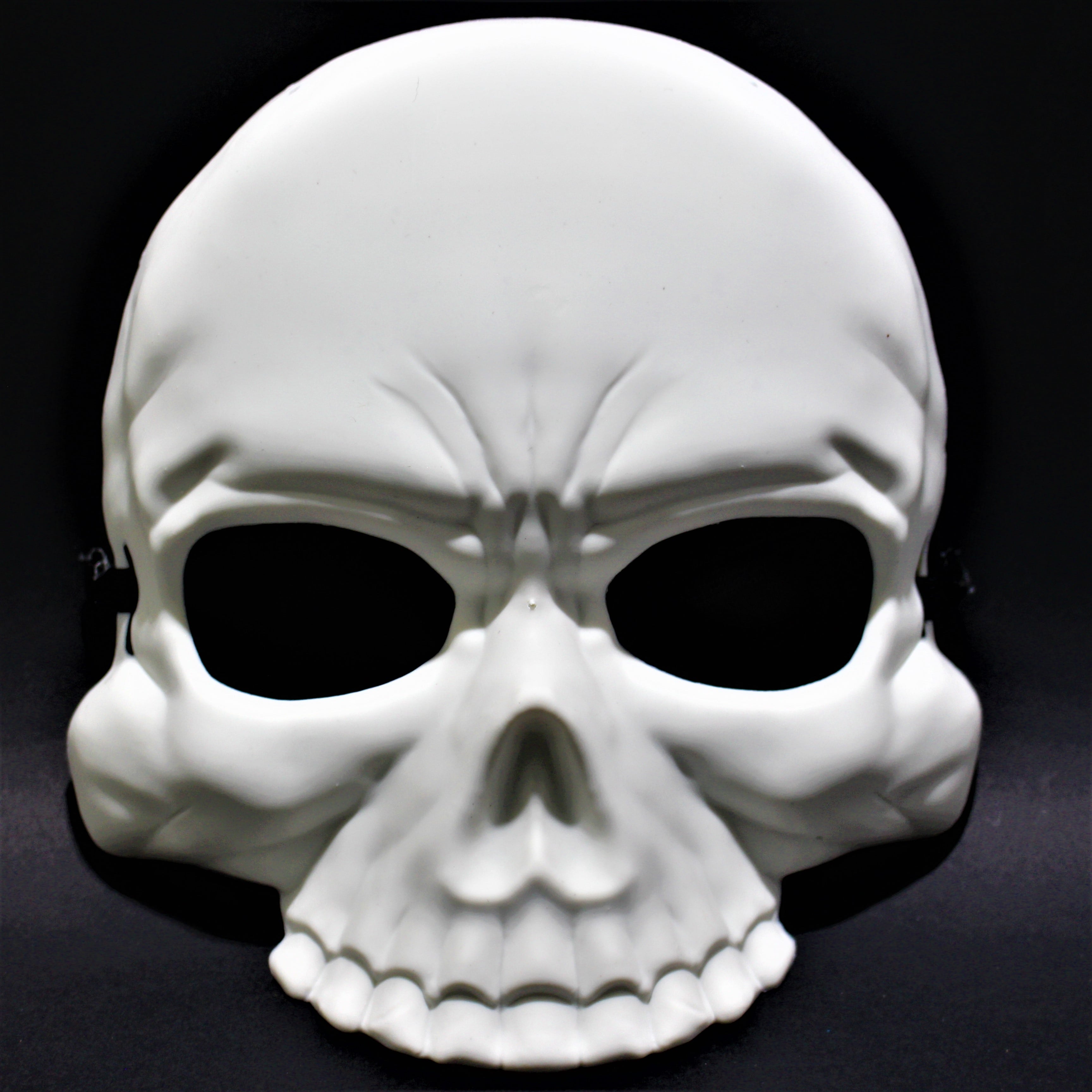 Miniatura 3 de Mascara Calavera Negra y Blanca