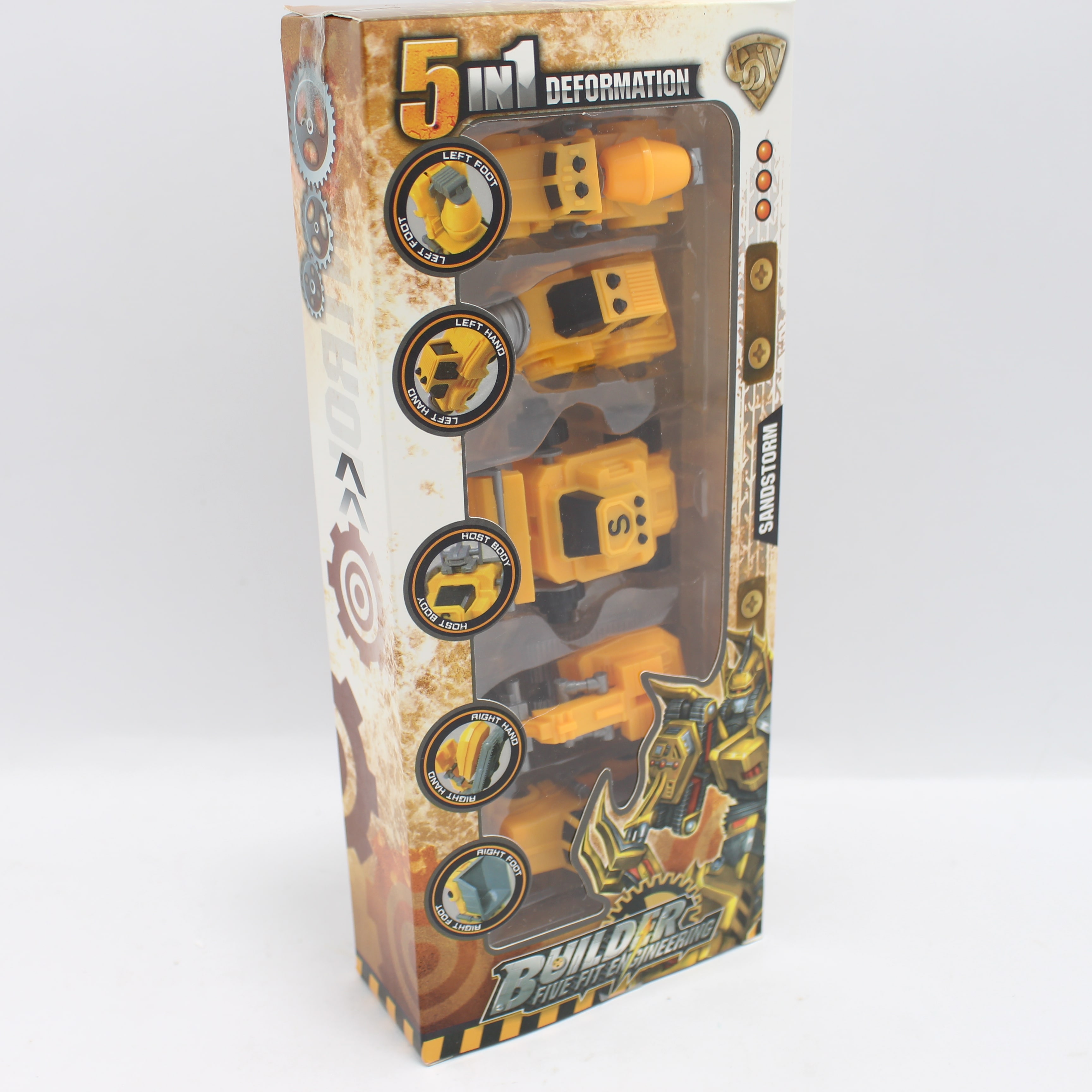 Miniatura 4 de Set x5 carros de contruccion ensamblabl