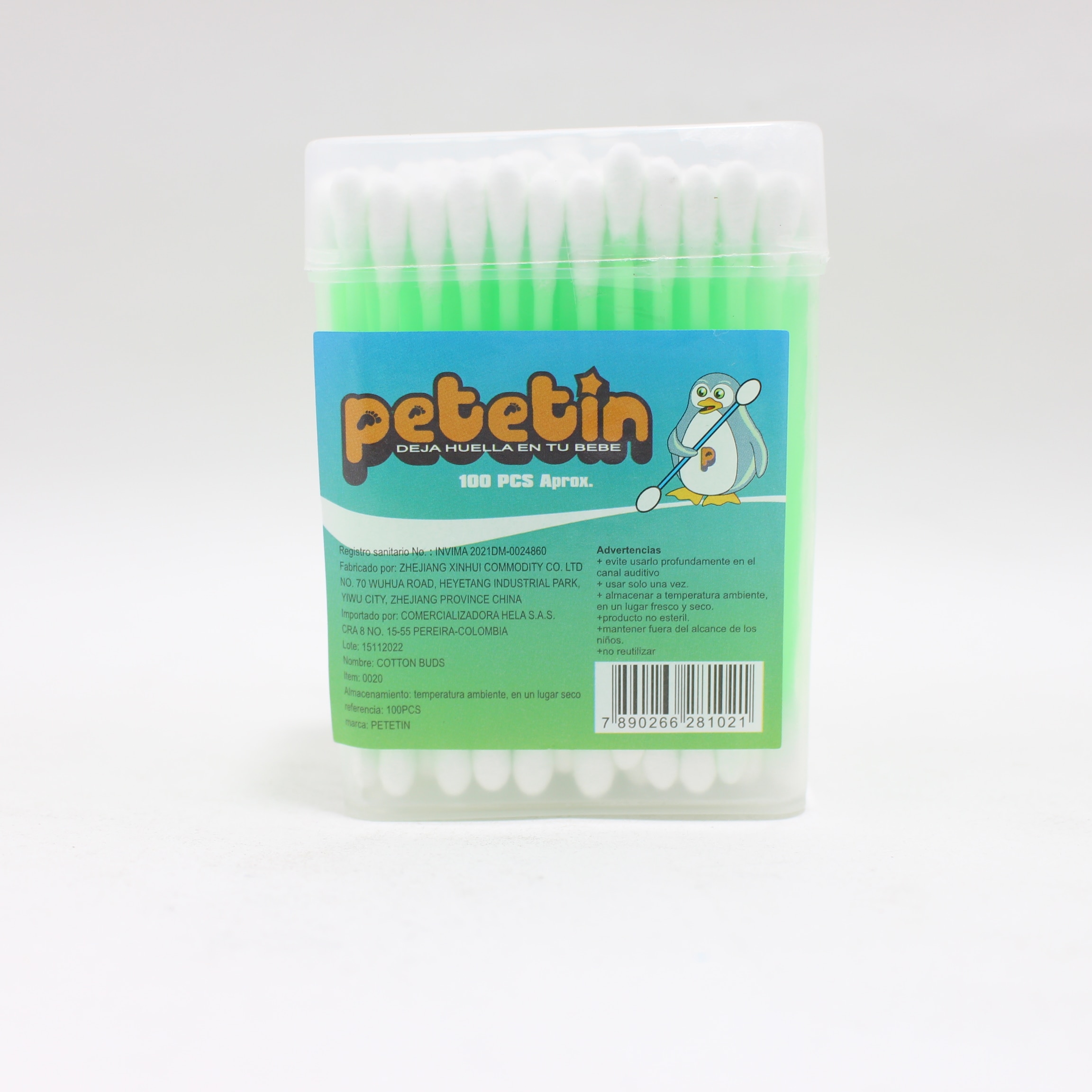 COPITO RECTANGULAR X 100 PCS