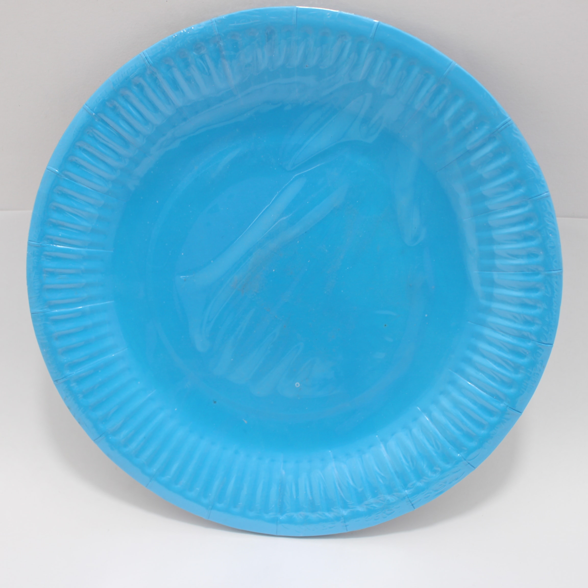 PLATO AZUL CLARO  18CM X 10 UNIDADES