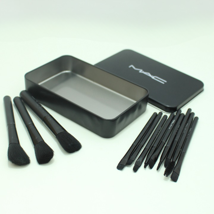 Juego de brochas de maquillaje x12