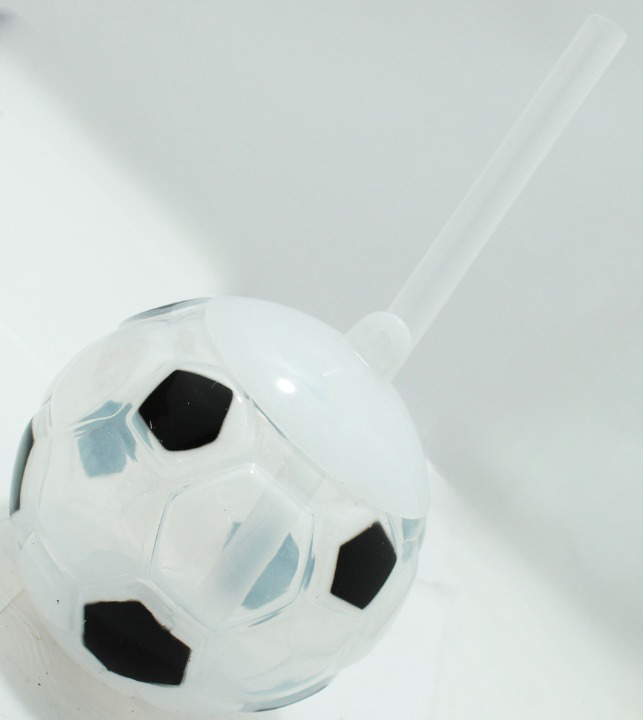 Termo con pitillo en forma de balon