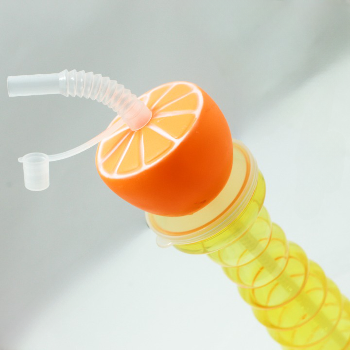 Miniatura 3 de Termo con pitillo largo estilo frutas