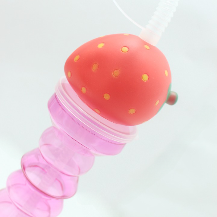 Miniatura 4 de Termo con pitillo largo estilo frutas