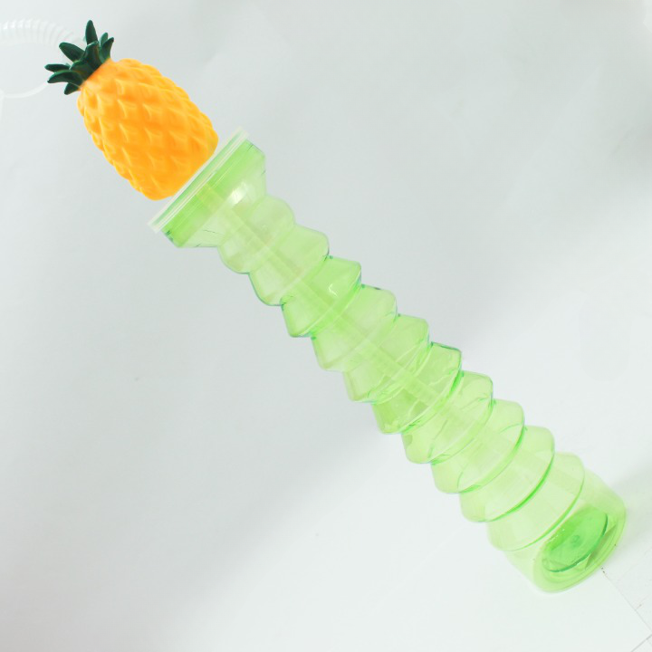 Termo con pitillo largo estilo frutas