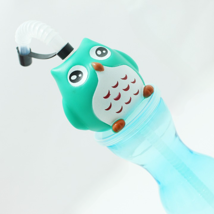 Miniatura 6 de Termo con pitillo en forma de animal