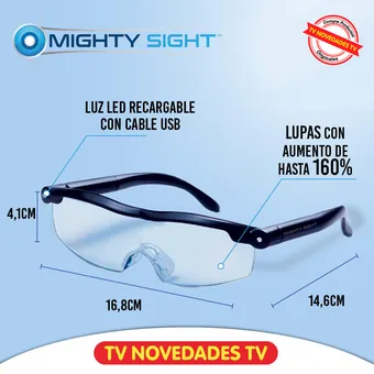 Miniatura 4 de Lupas Tipos Gafas Con Luz Led