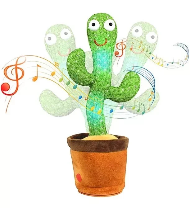 🌵 Cactus Bailarín que Canta y Imita Voz - ¡Diversión Asegurada! 🎶