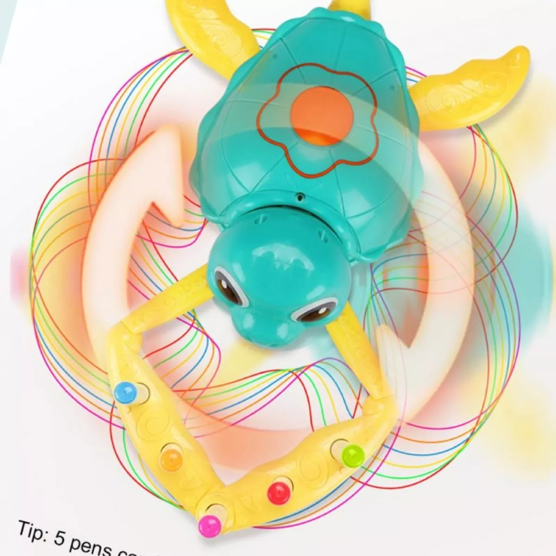 Miniatura 4 de JUGUETE TORTUGA DIBUJO AUTOMÁTICA MUSICA