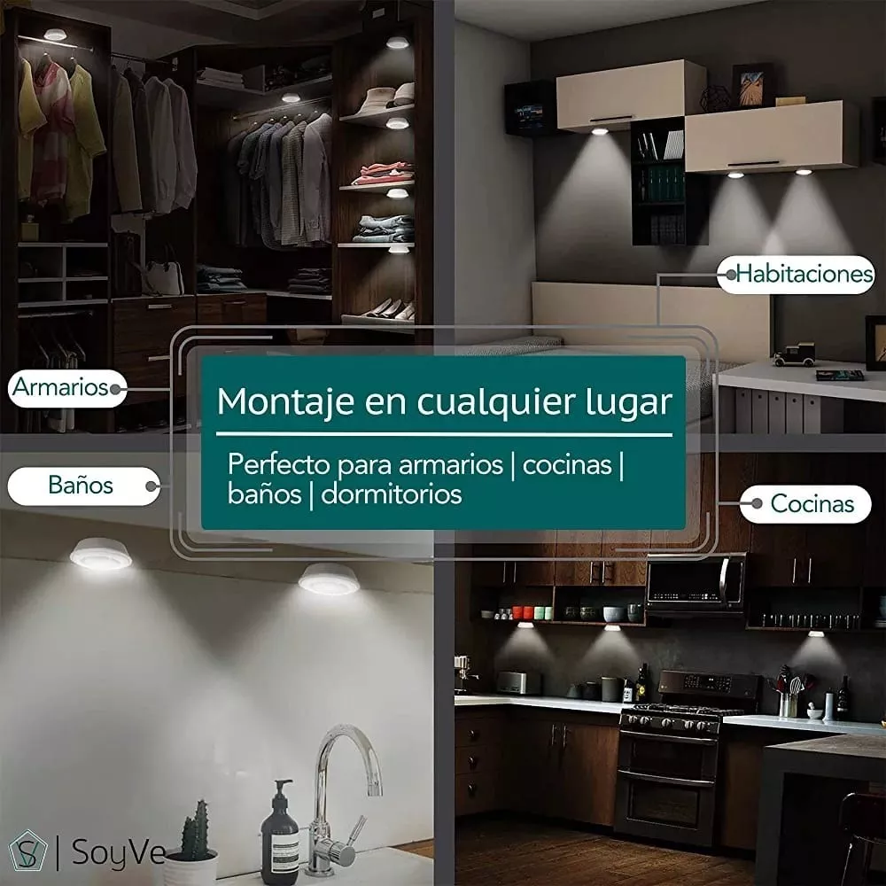 Miniatura 6 de Set de Luces x 3 LED + control