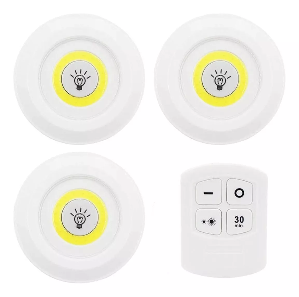 Miniatura 2 de Set de Luces x 3 LED + control