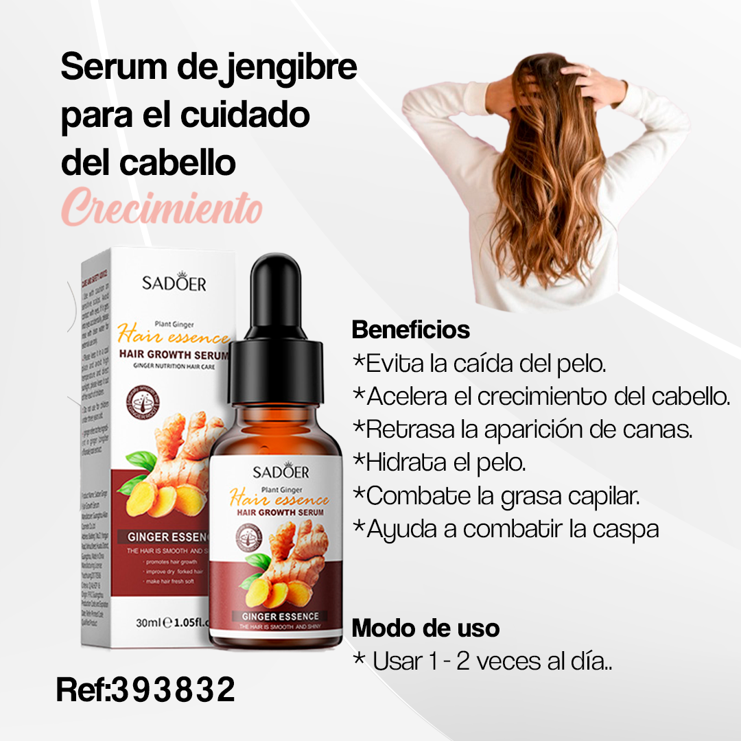 393832-SERÚM E GENGIBRE PARA EL CABELLO