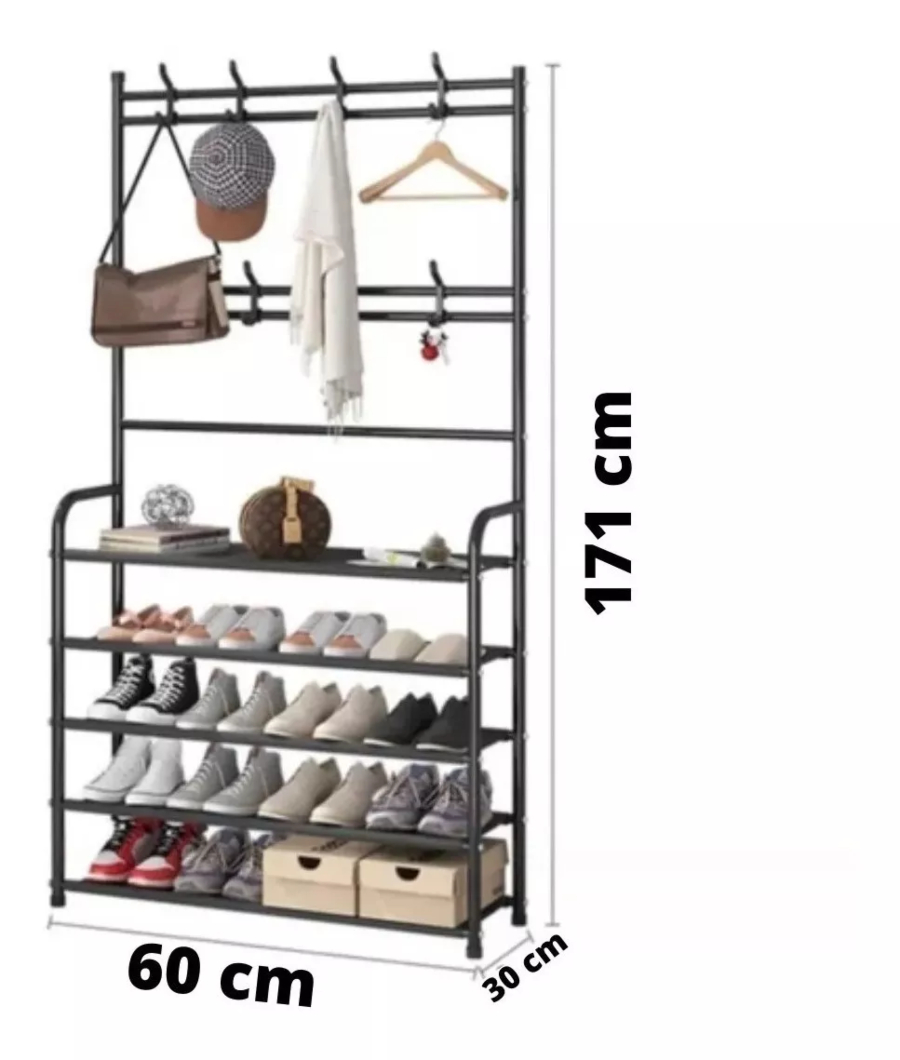 Organizador Perchero y Zapater