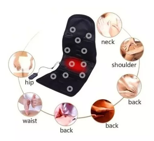 Miniatura 2 de Silla Masajes Portátil Espalda Caliente