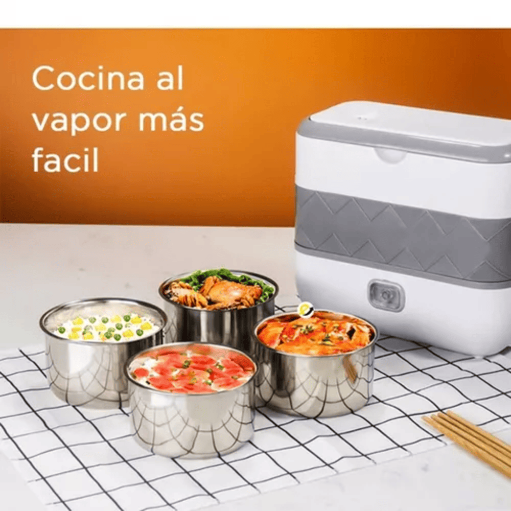Miniatura 2 de Lonchera Eléctrica Portátil Porta Comida