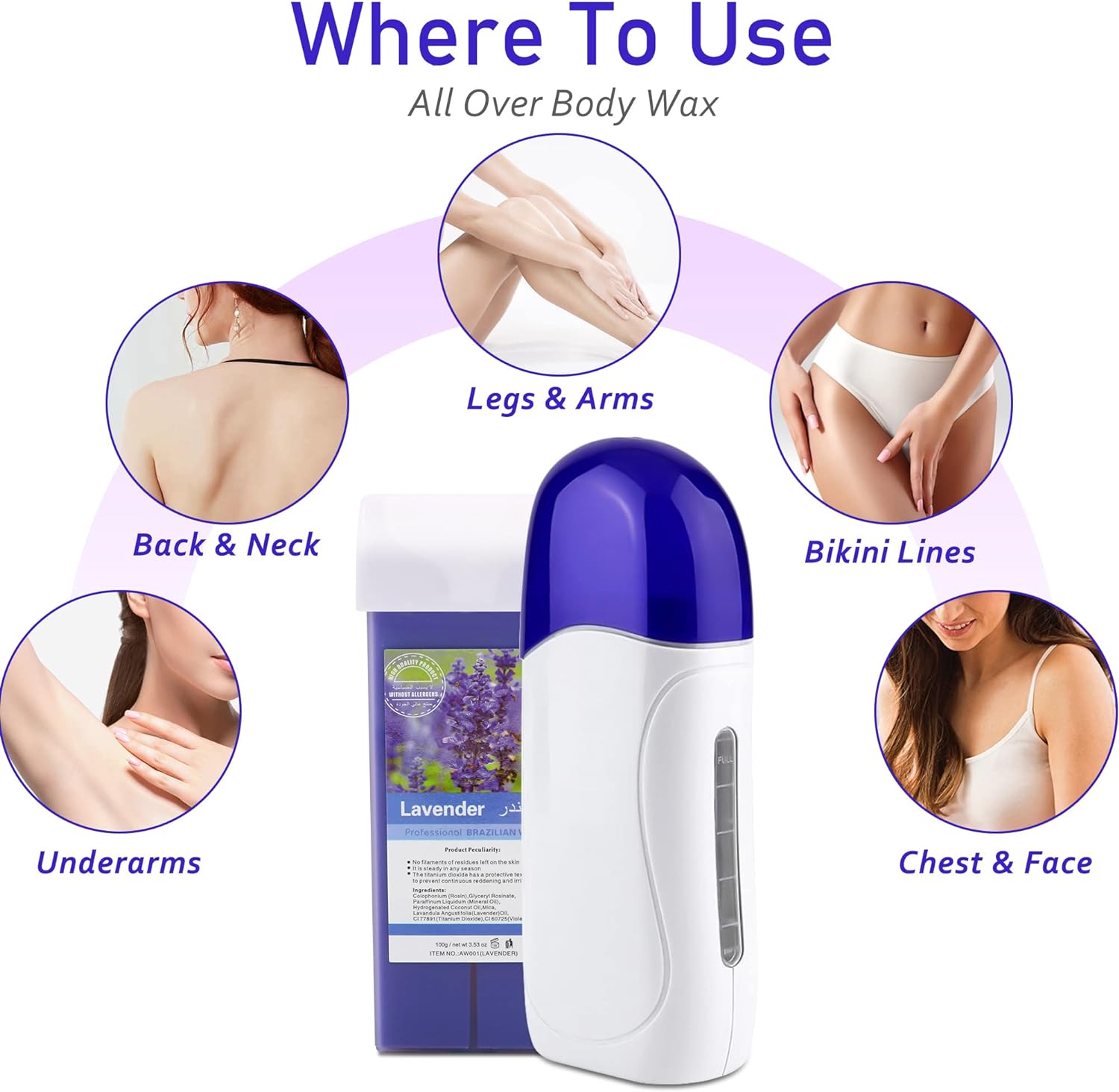 Miniatura 8 de CALENTADOR DE CERA DEPILATORIA ROLL ON