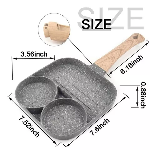 SARTÉN ANTIADHERENTE MULTIUSOS 3 EN 1