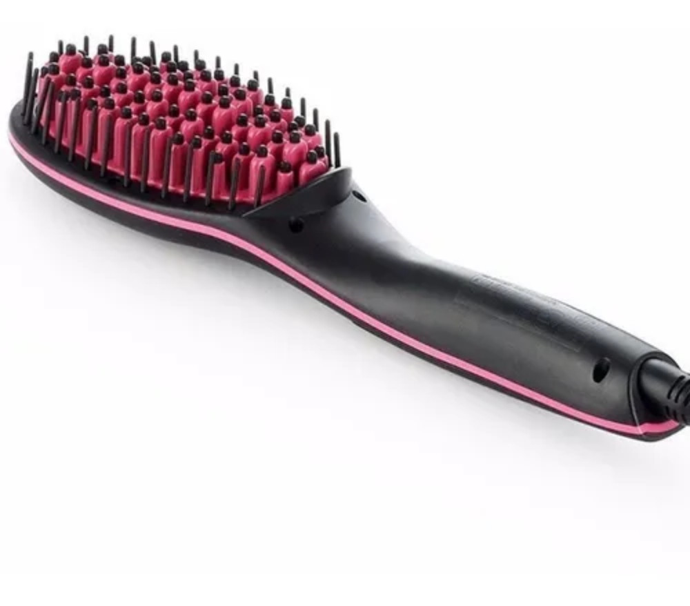 Cepillo Alisador Eléctrico Cabello Lcd C