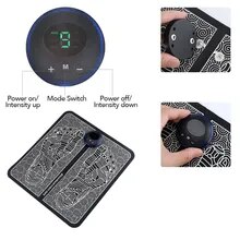 Tapete Masajeador Electro Estimula Pies