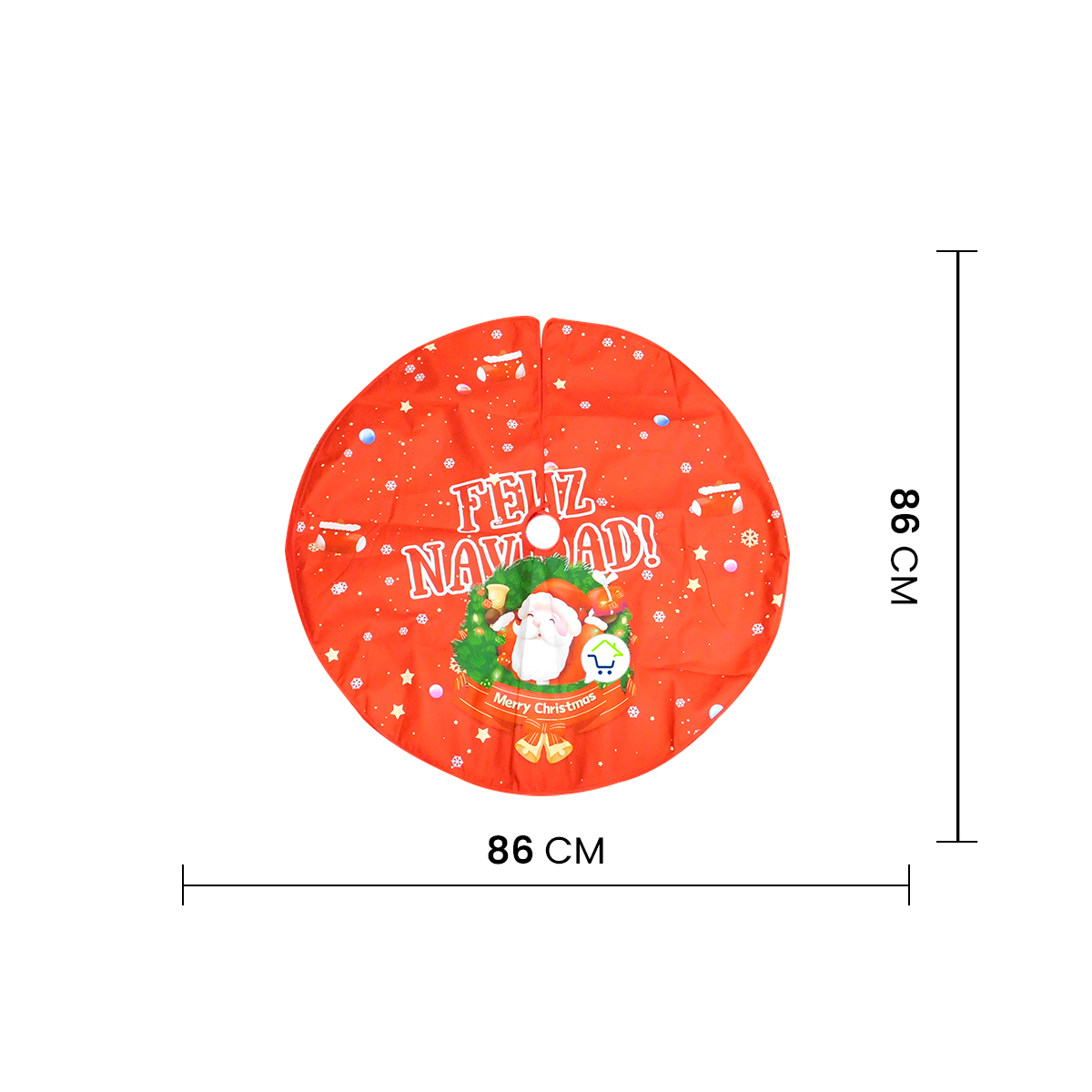 Pie De Arbol Falda Navideño YG-946