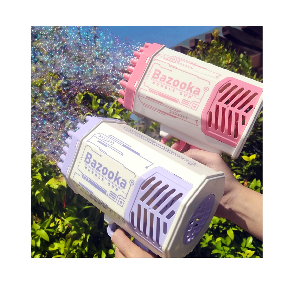 Pistola Bazuca de burbujas Recargable 69