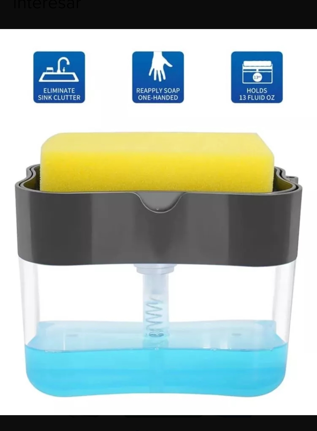 Dispensador De Jabon Liquido Lavaplatos disponible en Yaxa Colombia