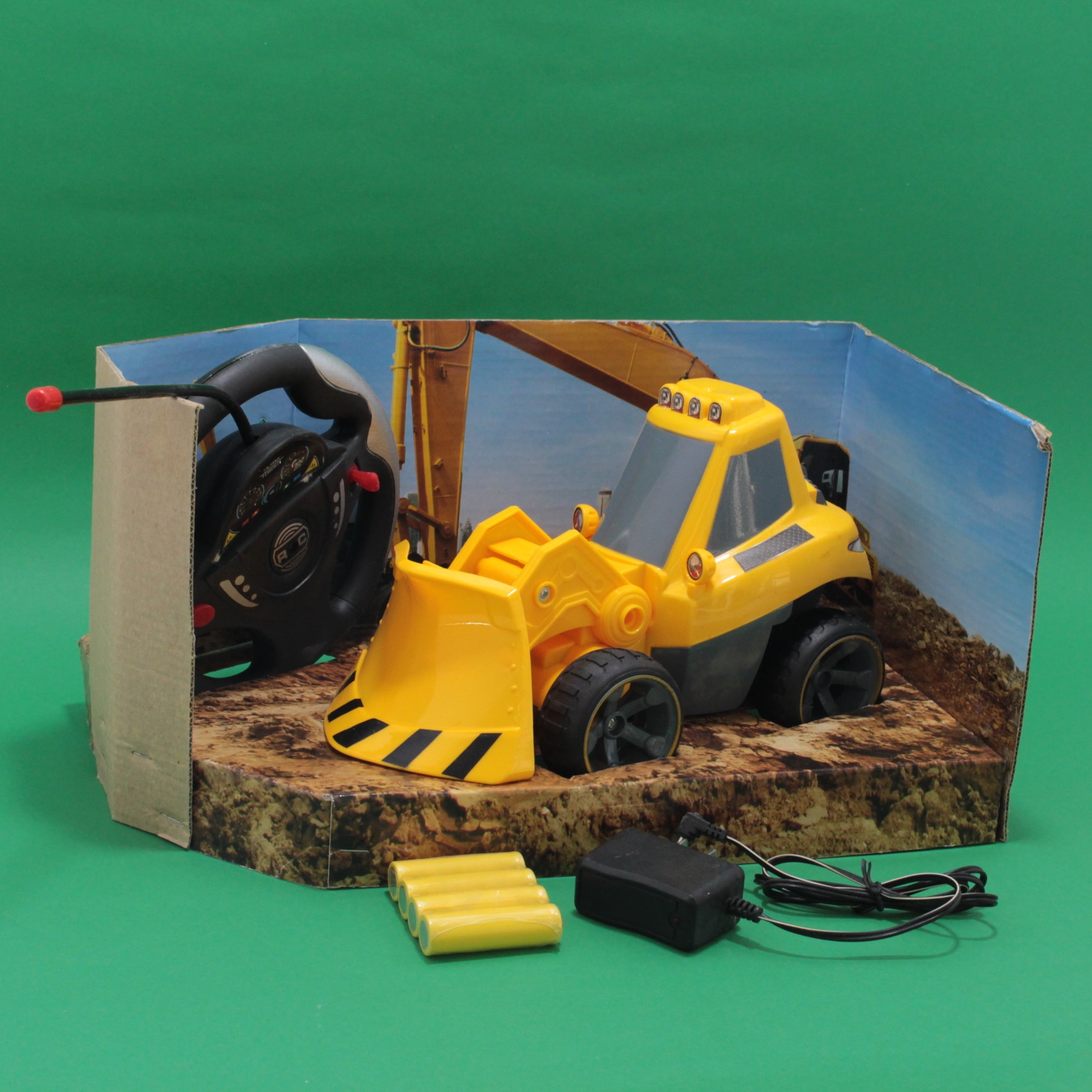 Carro construcción retroexcabadora