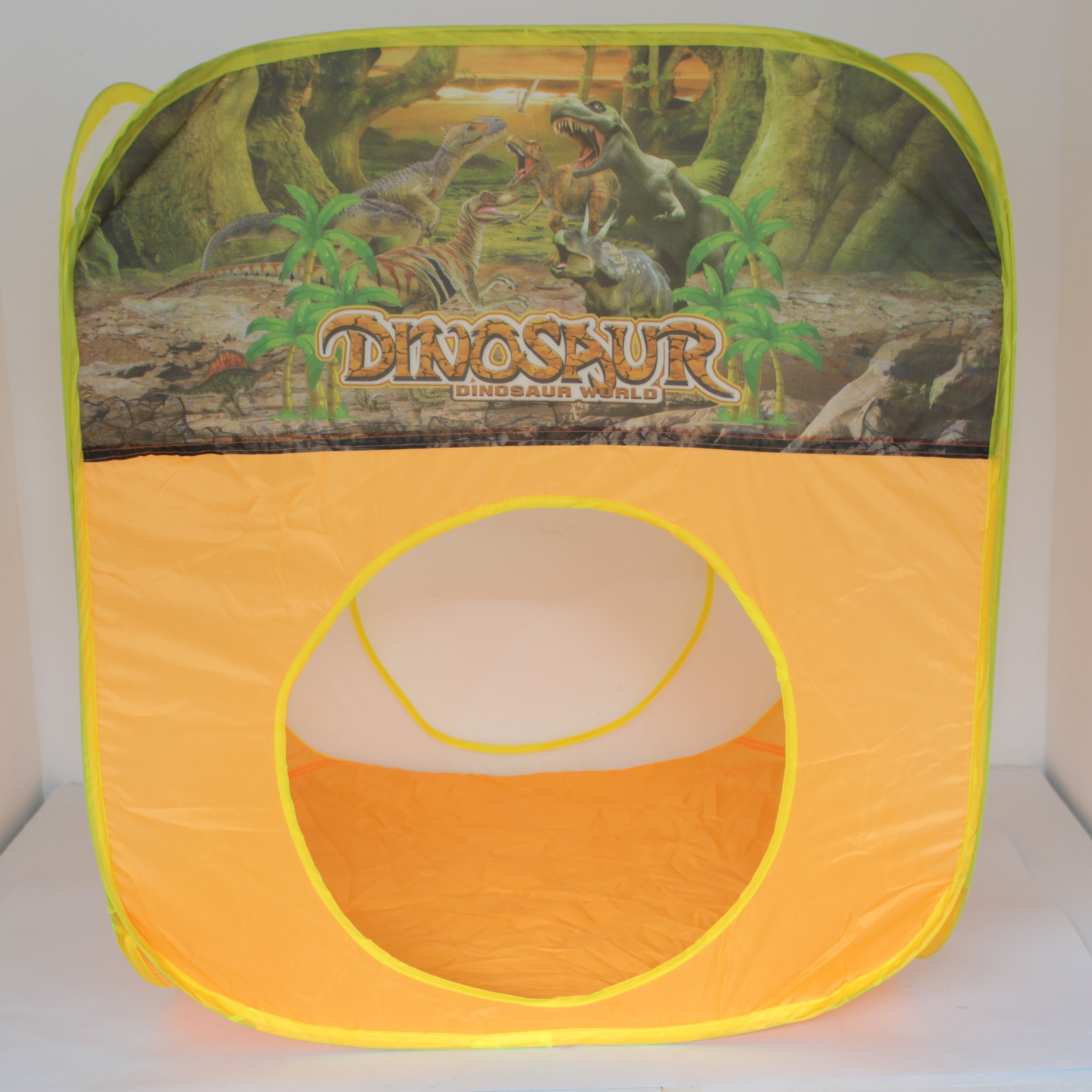 Carpa infantil de dinosaurio