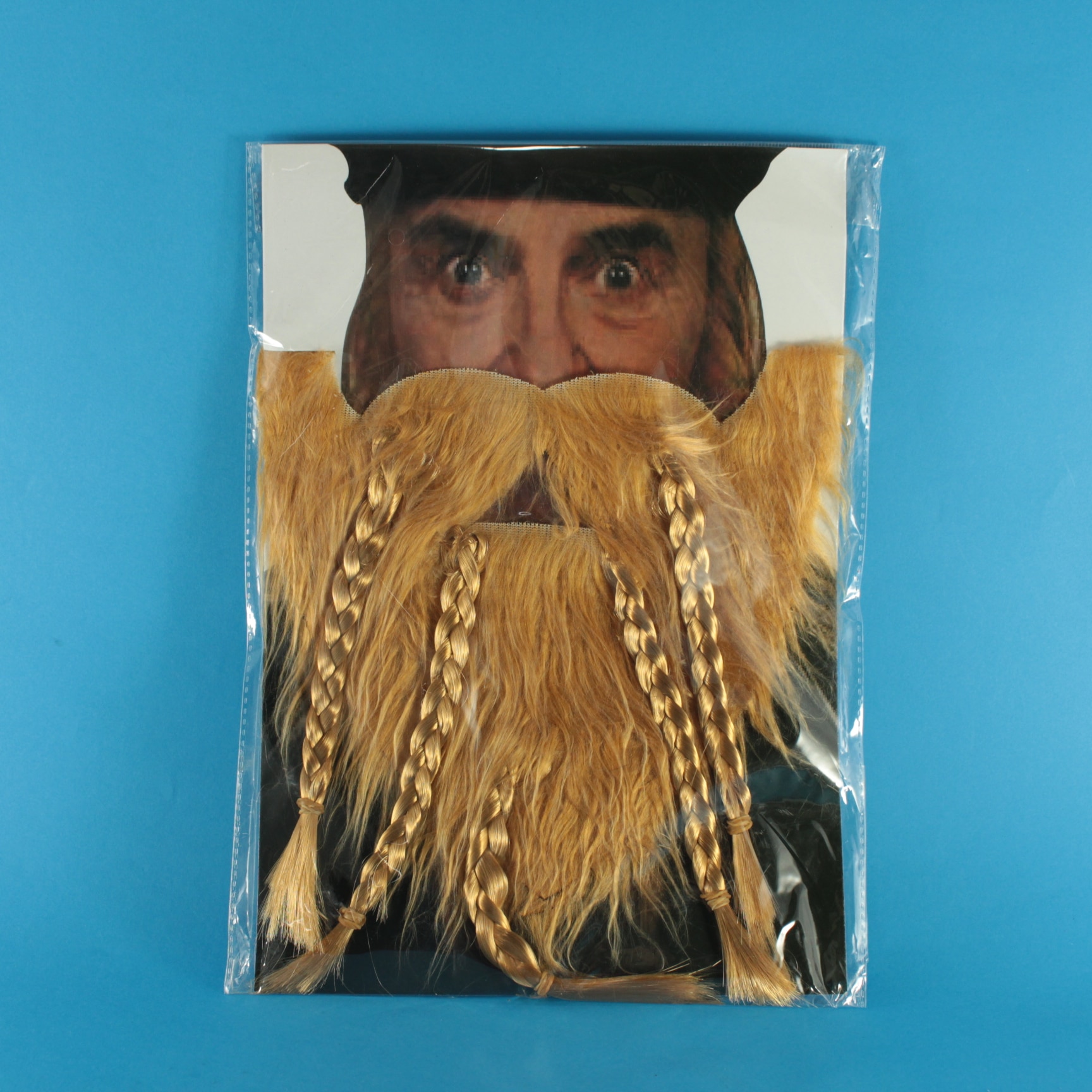 Barba de vikingo para disfraz