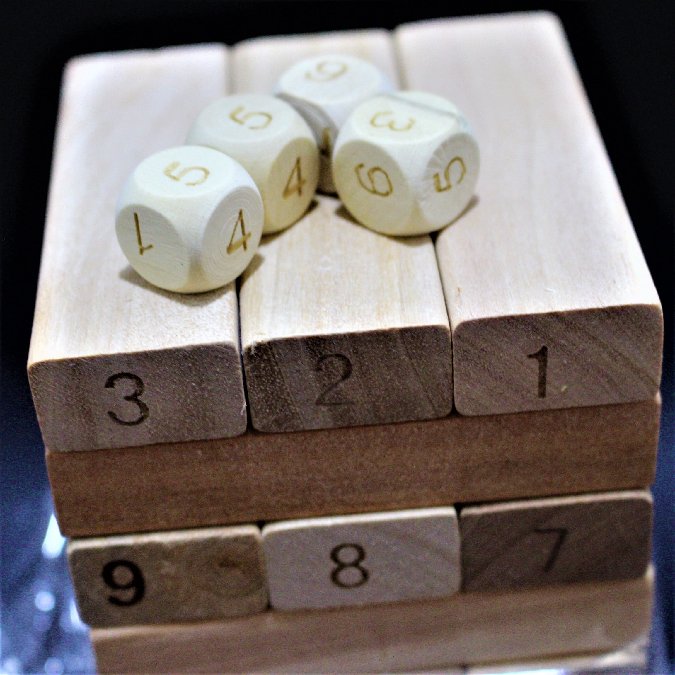 Miniatura 3 de Jenga de madera grande