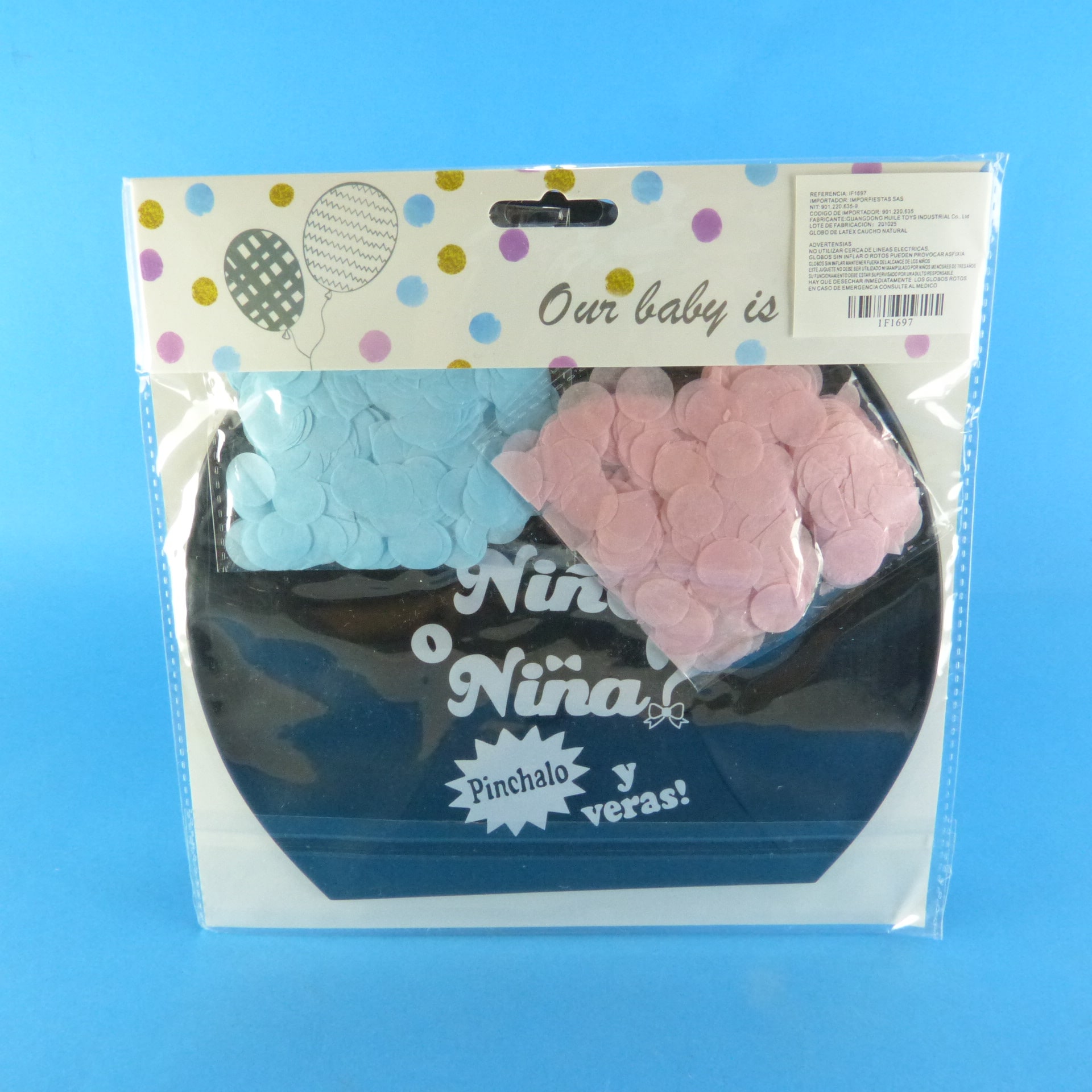 Miniatura 2 de Globo revelación de sexo del bebé 32"