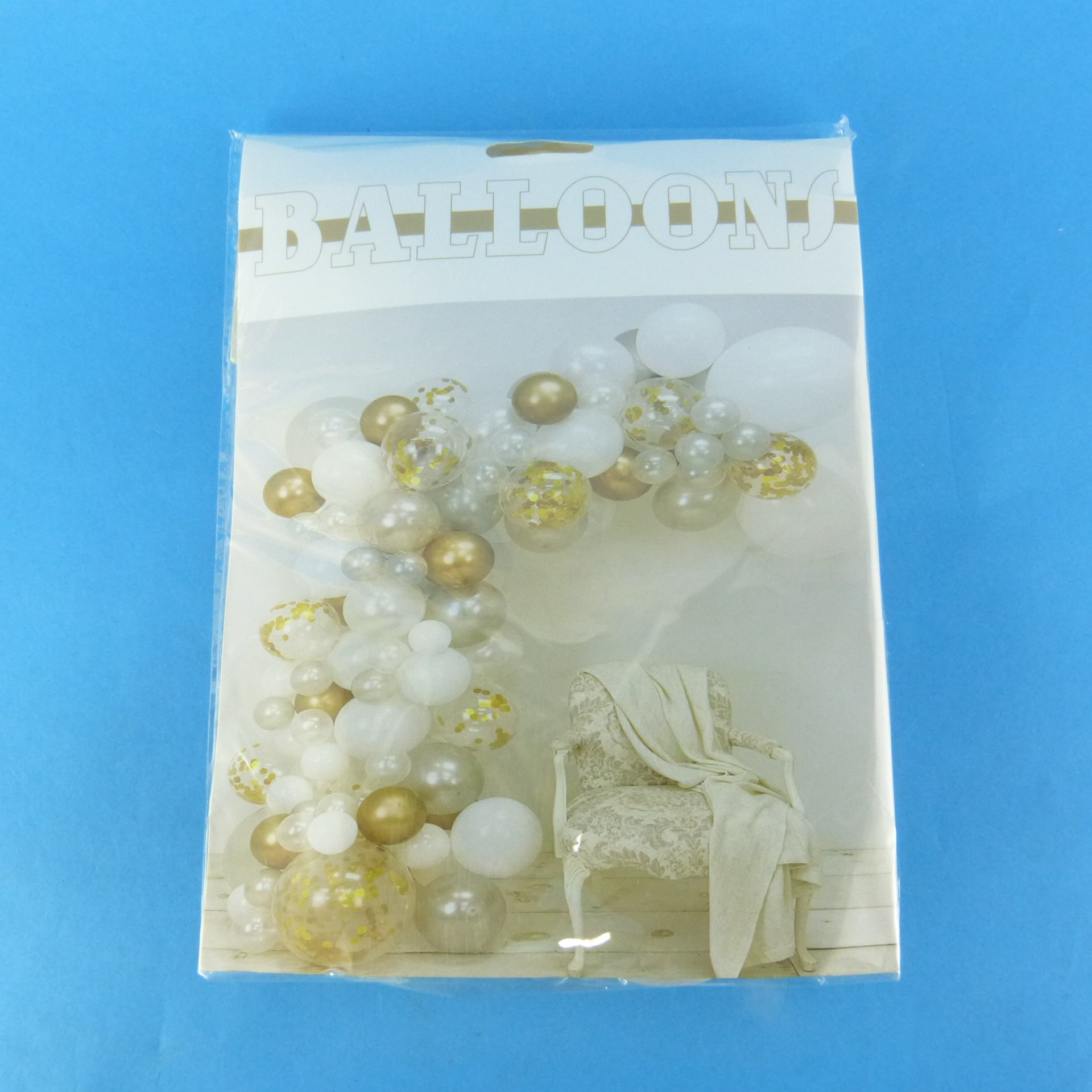 Set buquet 110 piezas Plateado, Blanco,