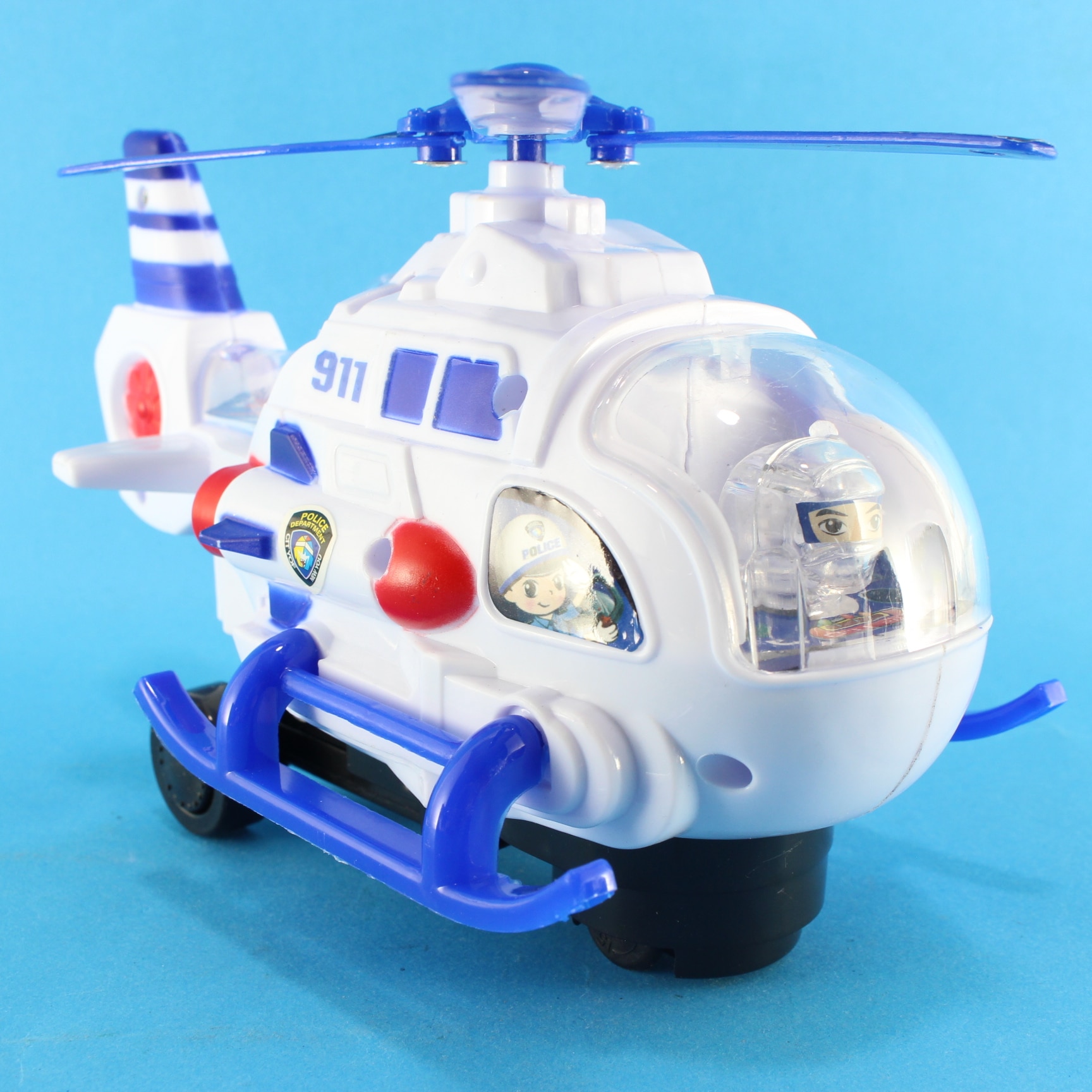 Miniatura 4 de Helicóptero police a pila