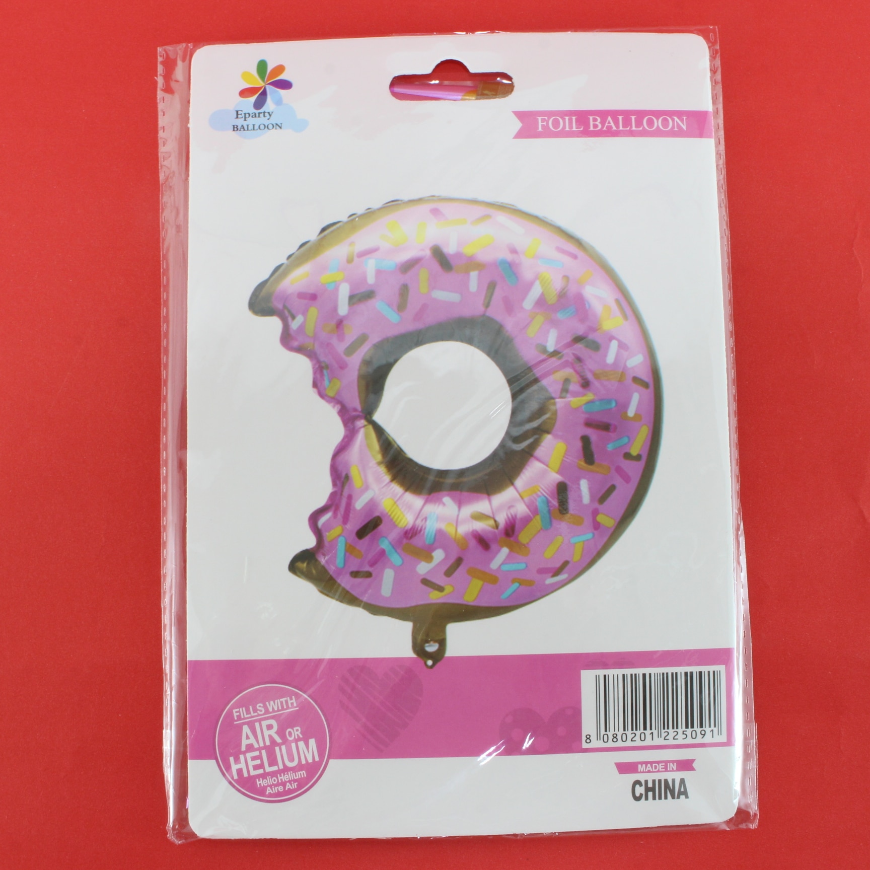 Globo Metalizado Dona rosa