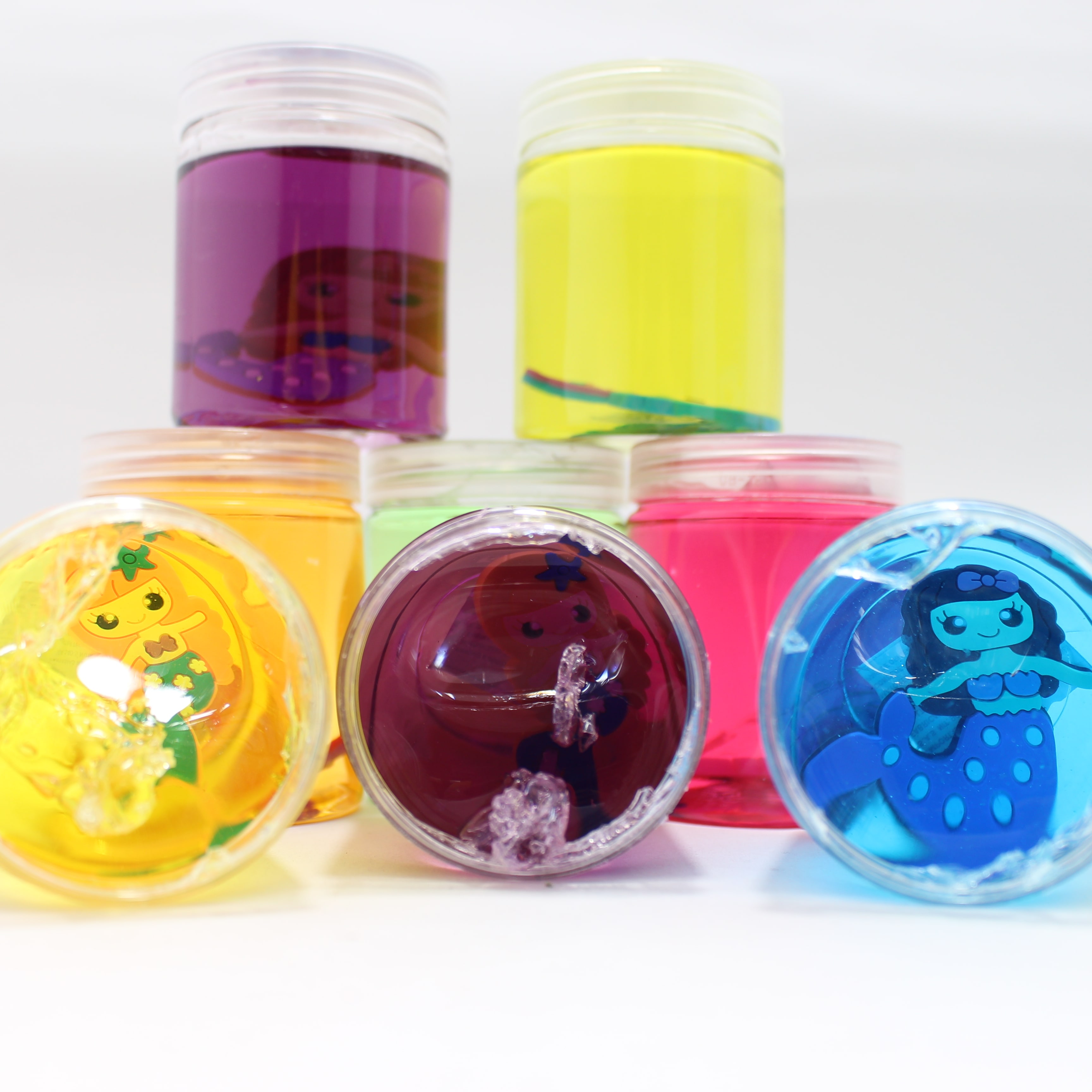 Miniatura 3 de Slime en tarro muñecos de sirena